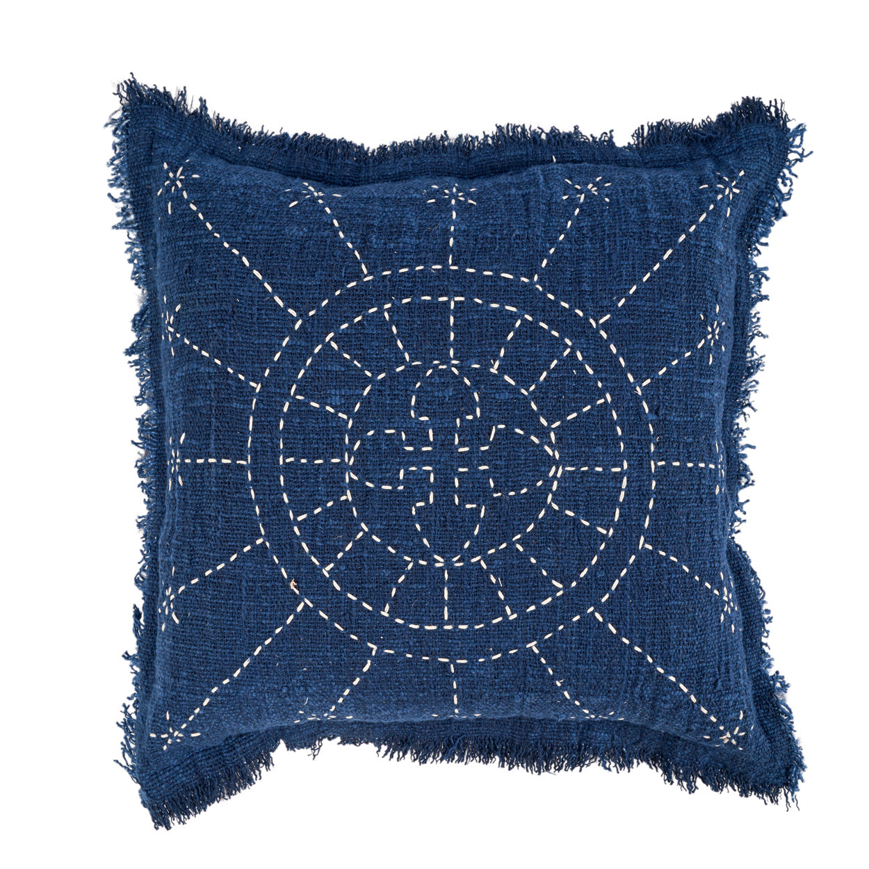 The Indigo Mandala Cushion Cover - Indian Blue_NOT SELECTED