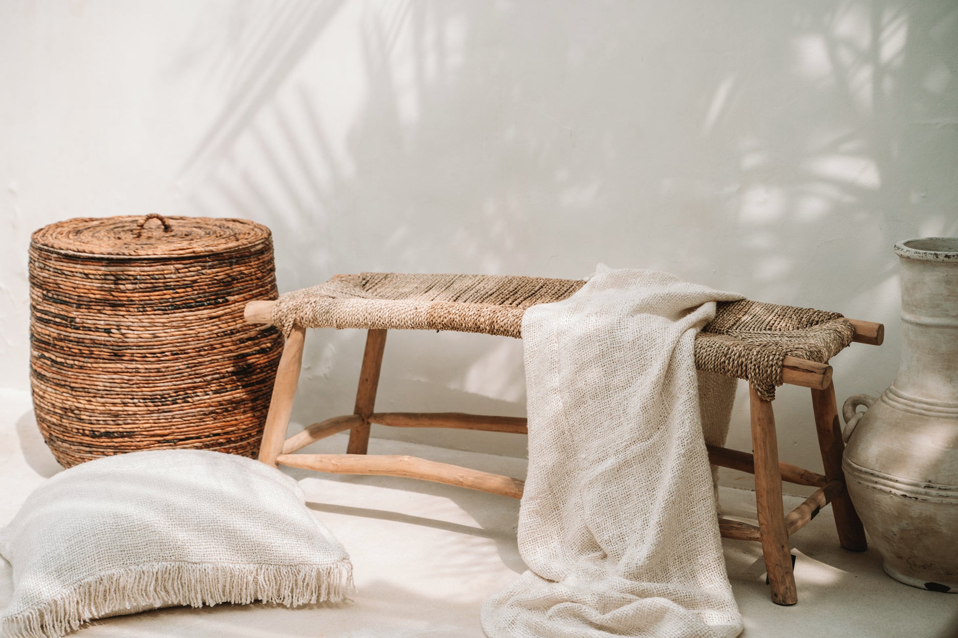 The Banana Laundry Baskets  - Natural  - Set of 2