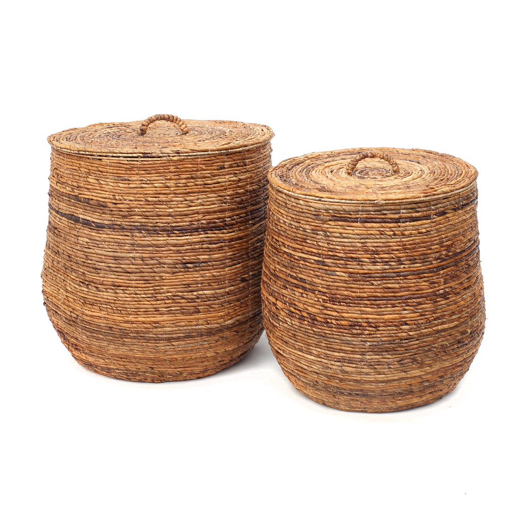 The Banana Laundry Baskets  - Natural  - Set of 2