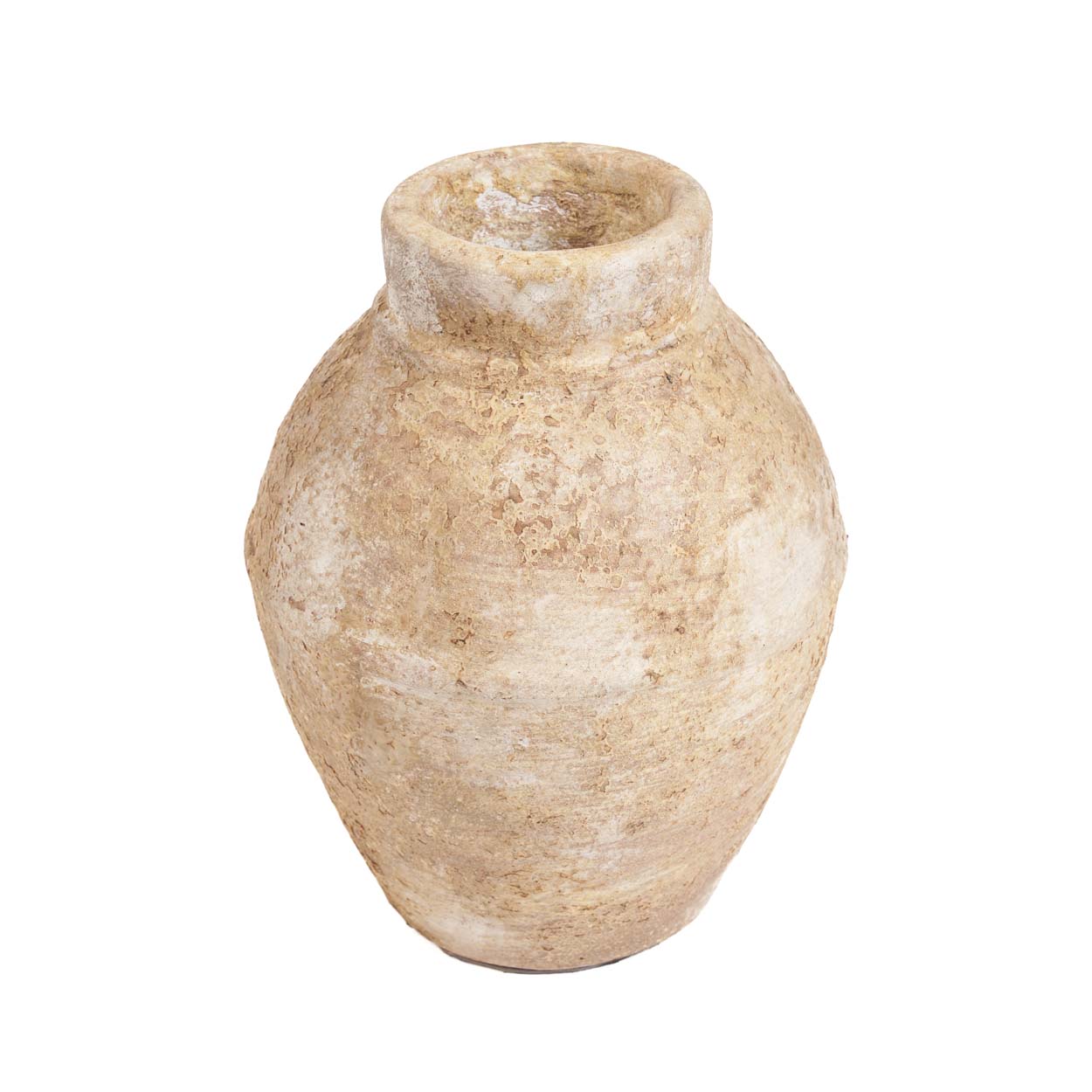The Amphora Rustica Vase - Cream - S