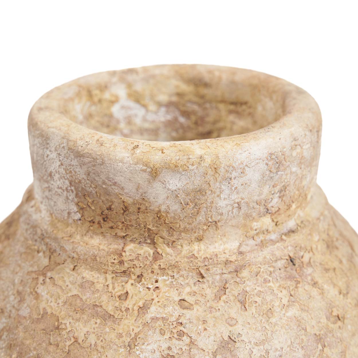 The Amphora Rustica Vase - Cream - S