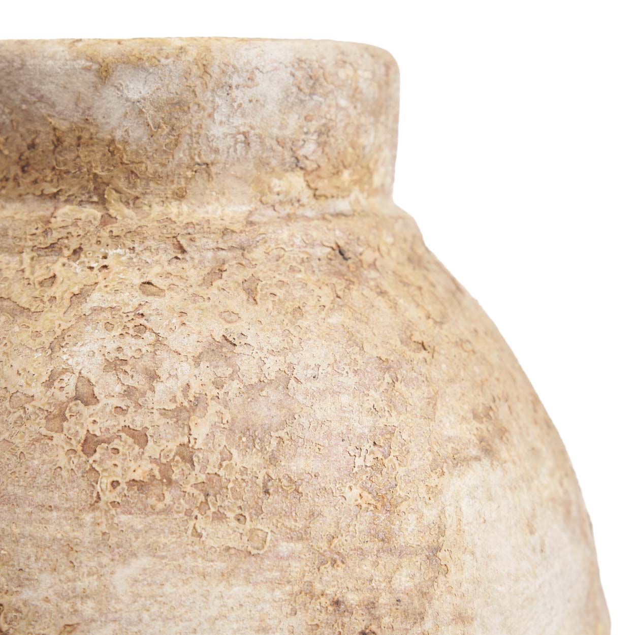 The Amphora Rustica Vase - Cream - S