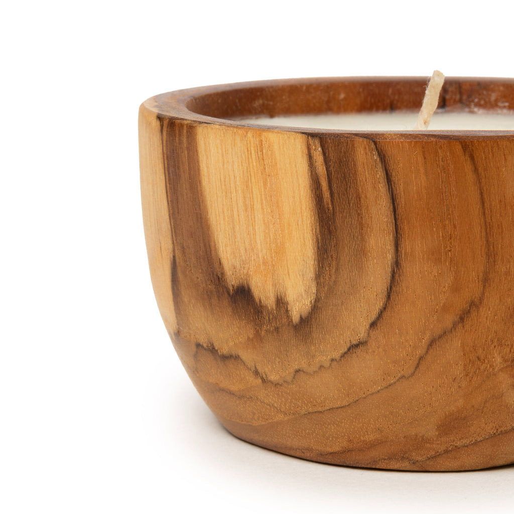 The Teak Wood Candle #1 - Natural