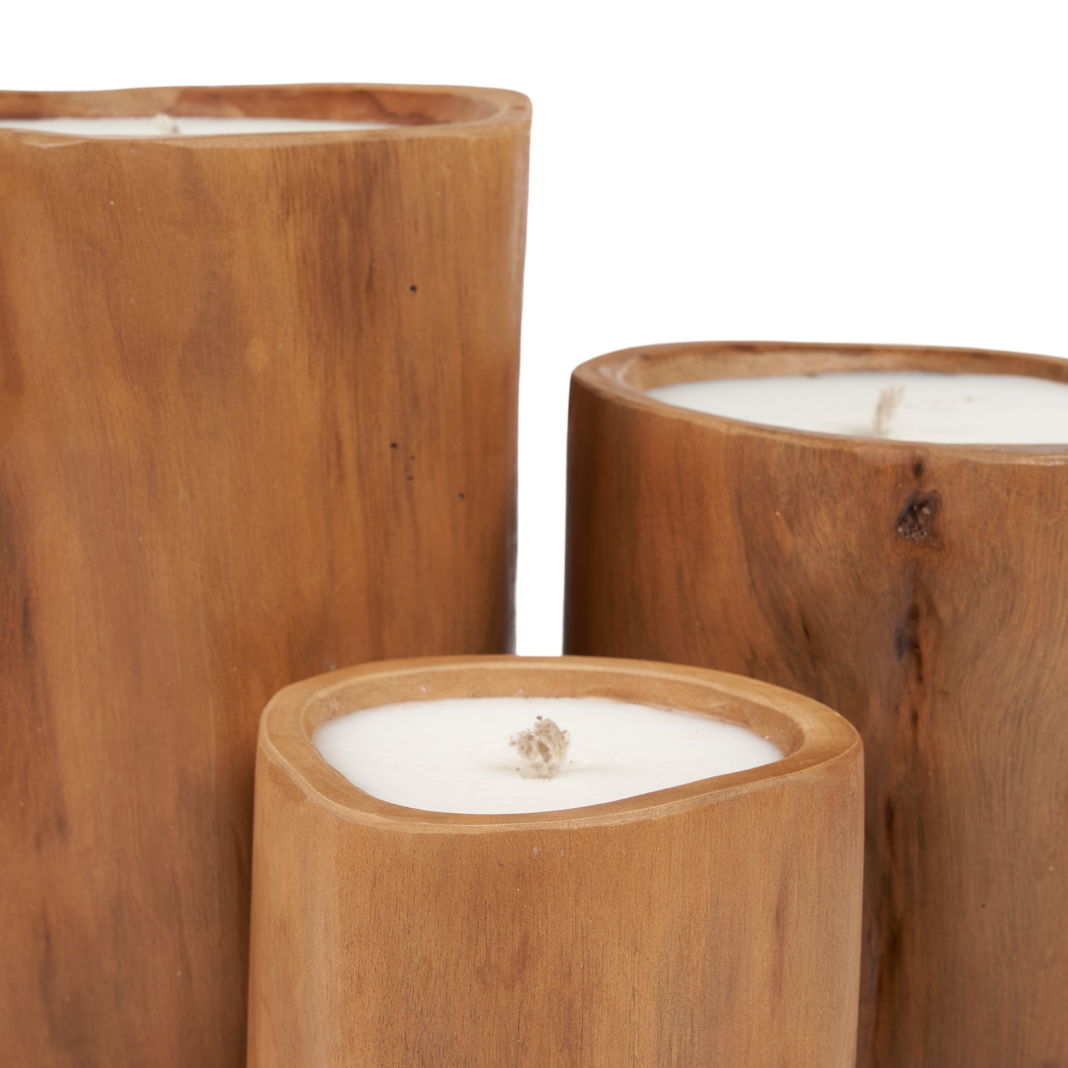 The Teak Wood Candle #3 - Natural