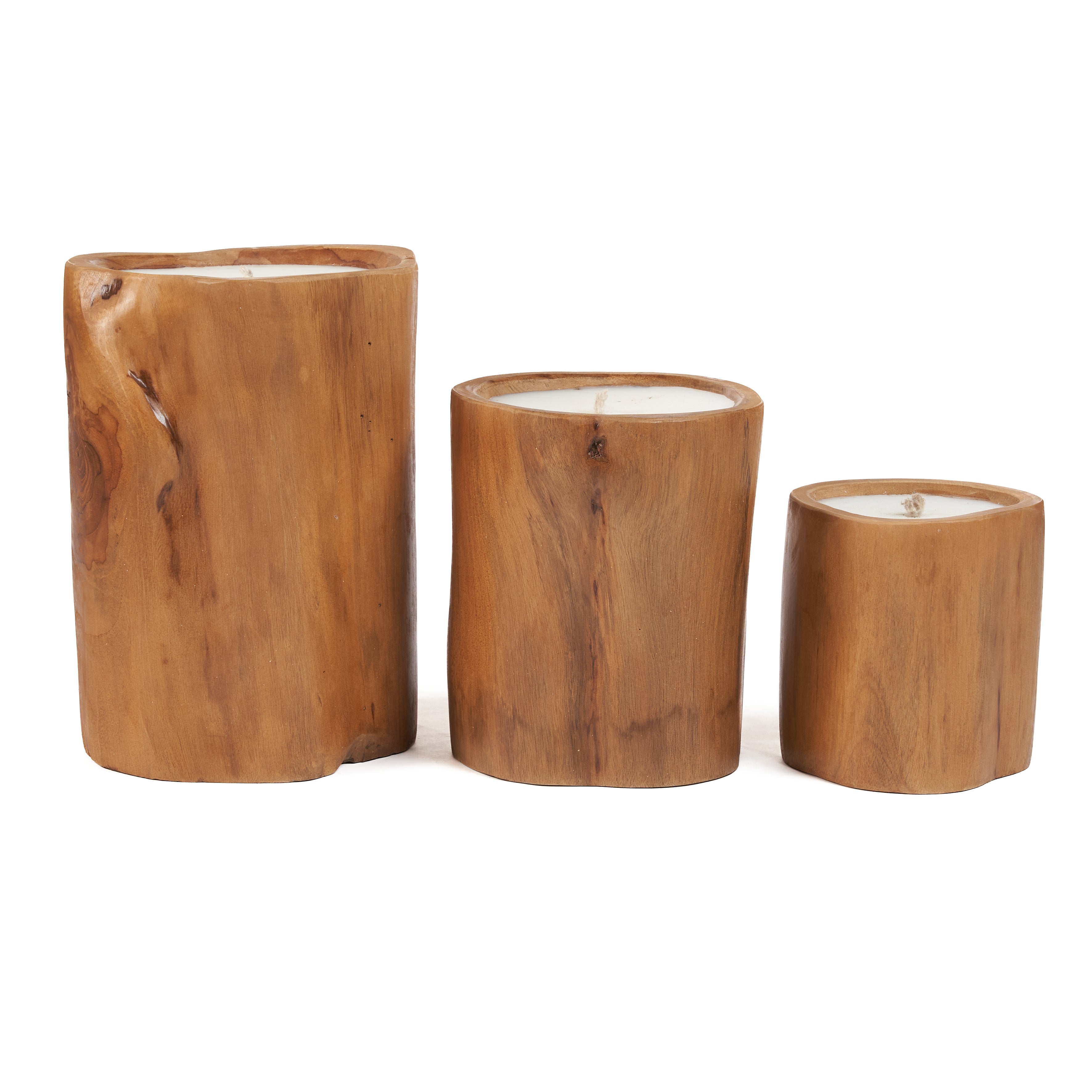 The Teak Wood Candle #3 - Natural