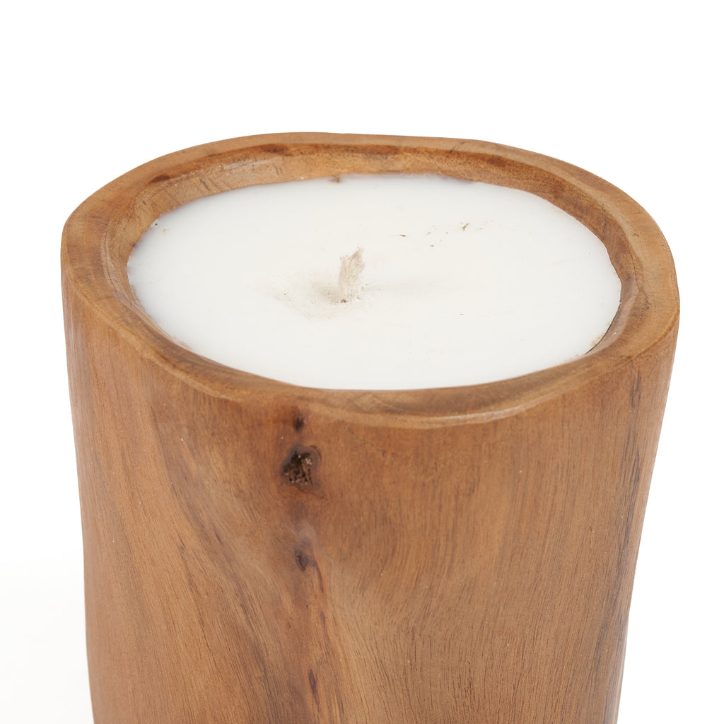 The Teak Wood Candle #2 - Natural