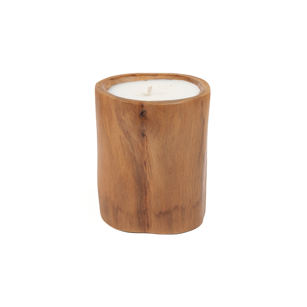 The Teak Wood Candle #2 - Natural