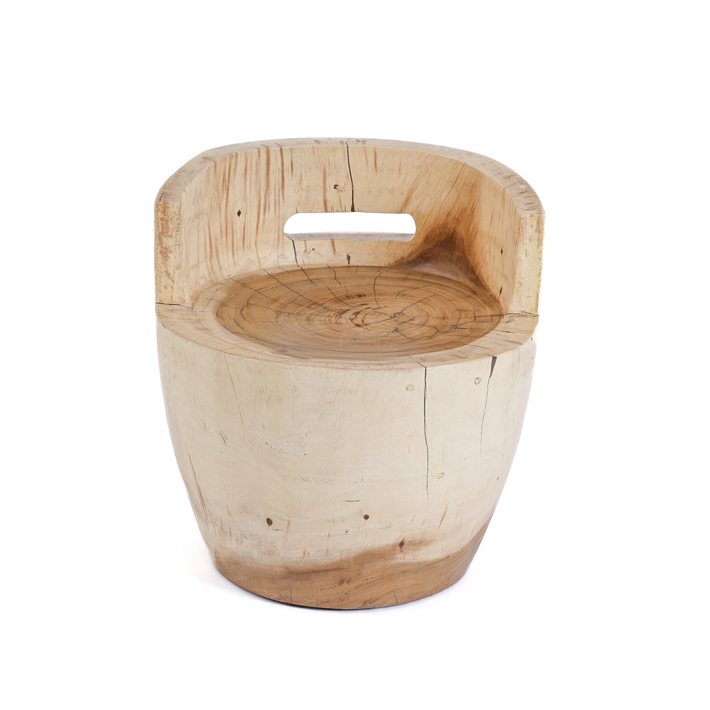 The Tangani Solid Chair - Natural