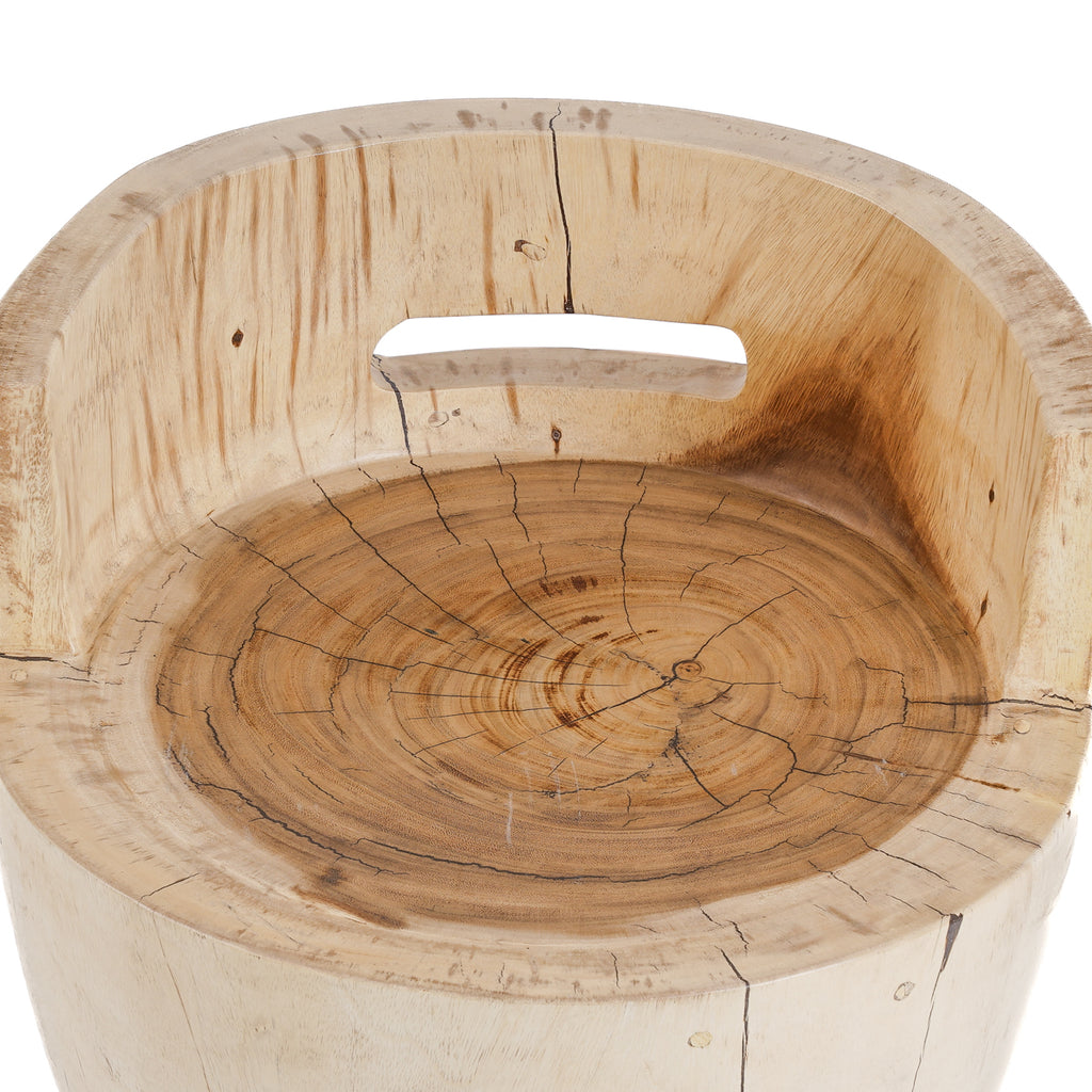 The Tangani Solid Chair - Natural