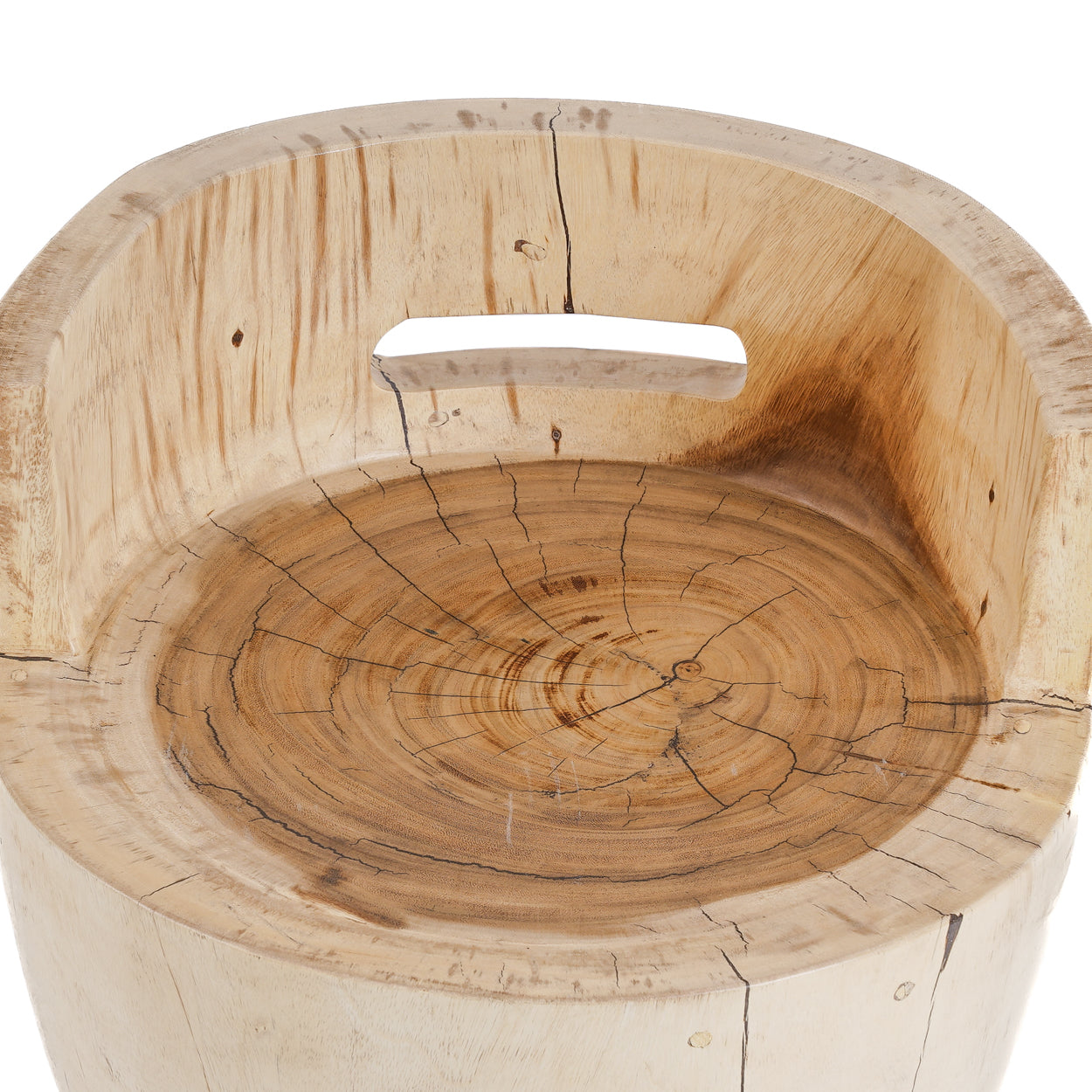 The Tangani Solid Chair - Natural