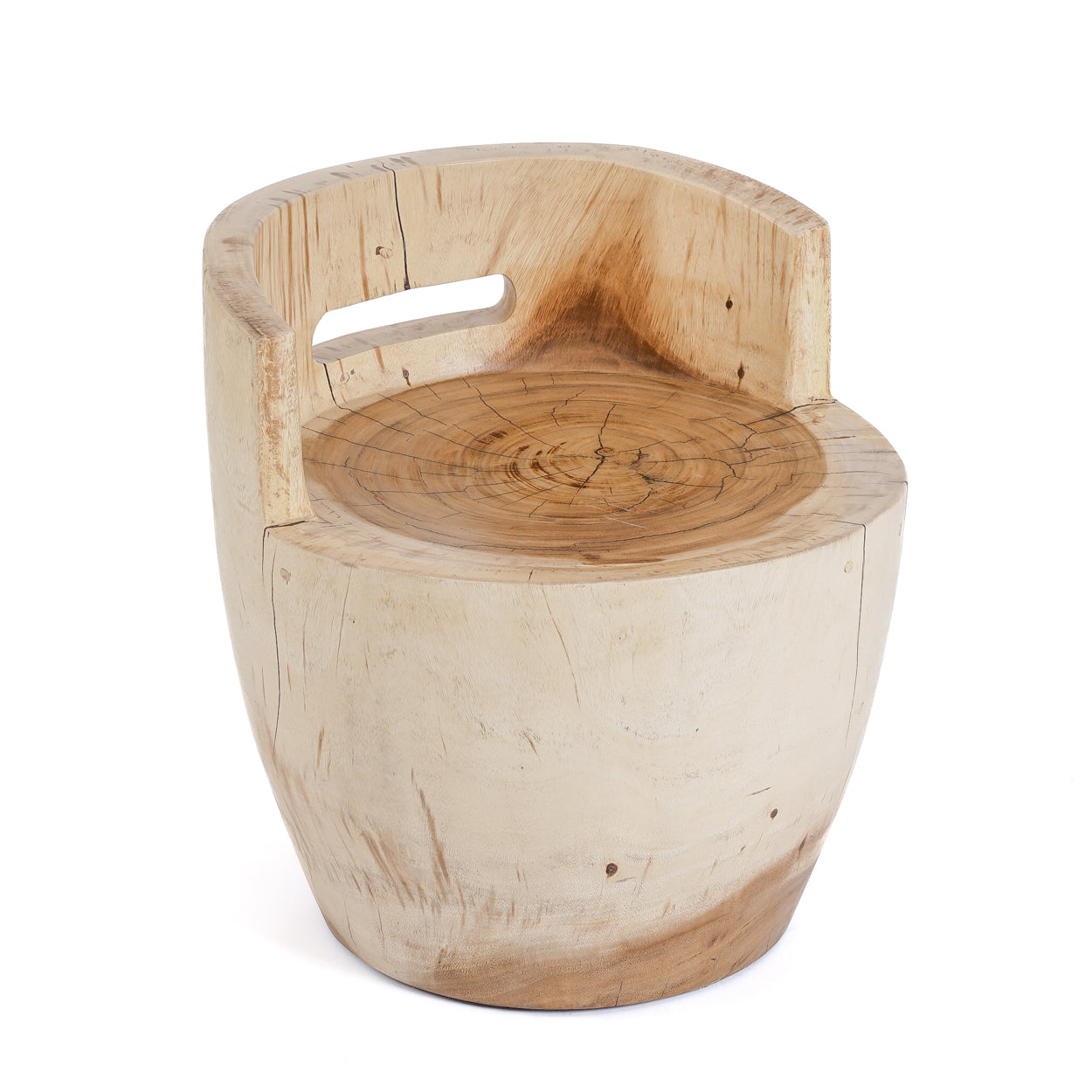 The Tangani Solid Chair - Natural