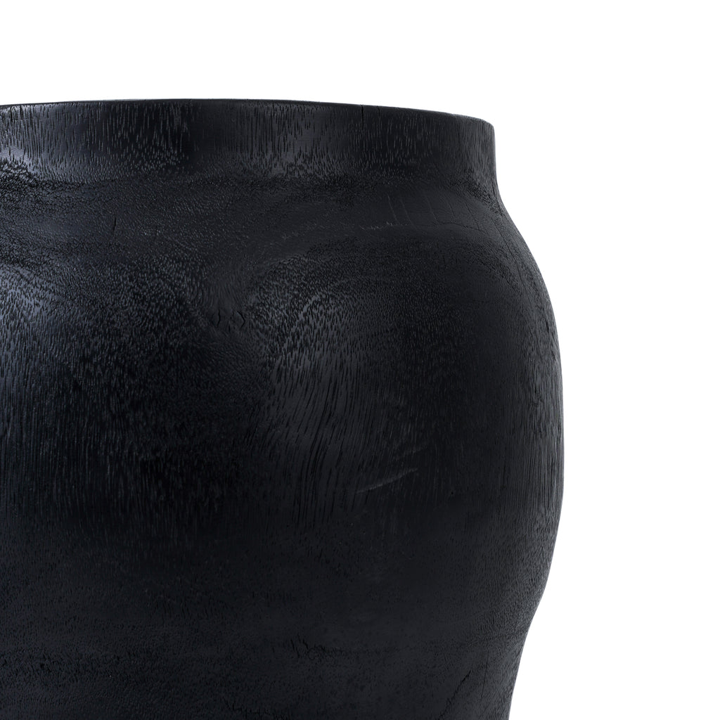 The Solid Stool - Black