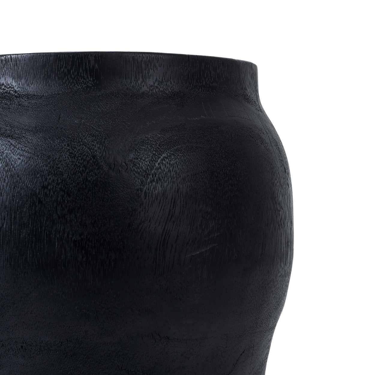 The Solid Stool - Black
