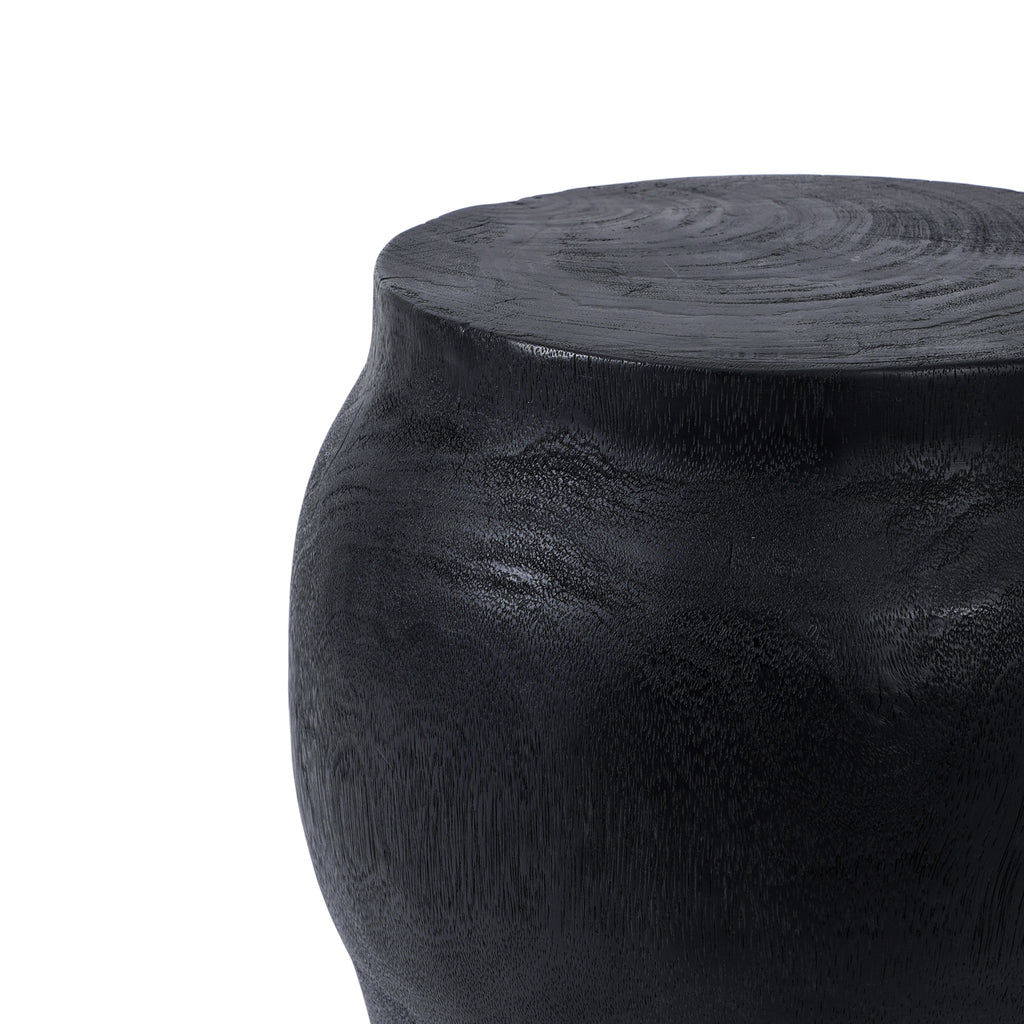 The Solid Stool - Black