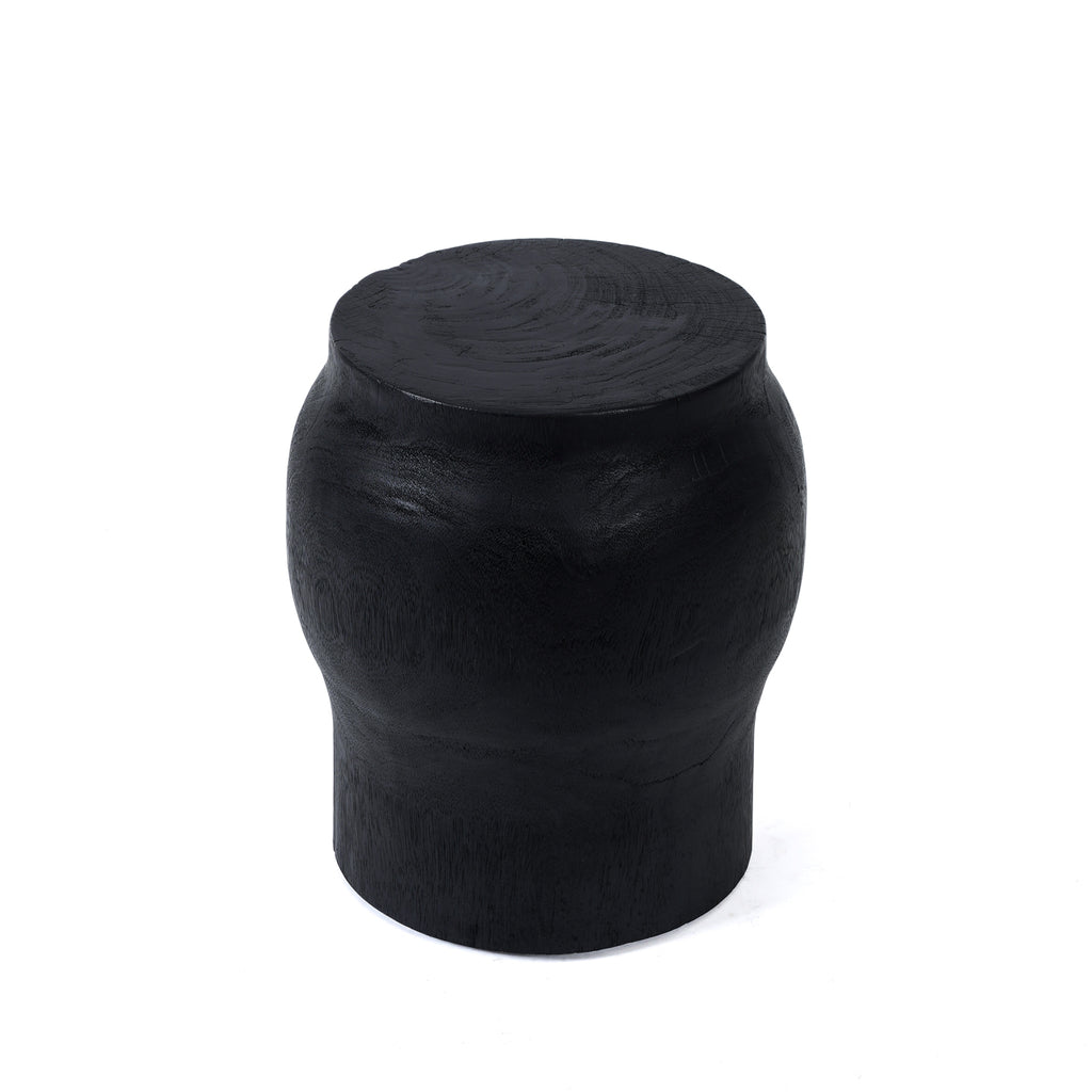 The Solid Stool - Black