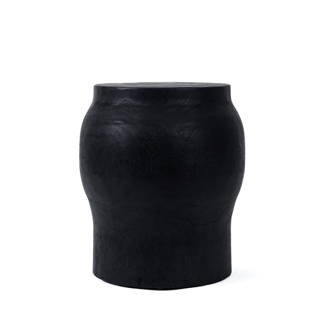 The Solid Stool - Black