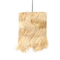 The Abaca Kinky Pendant - Natural