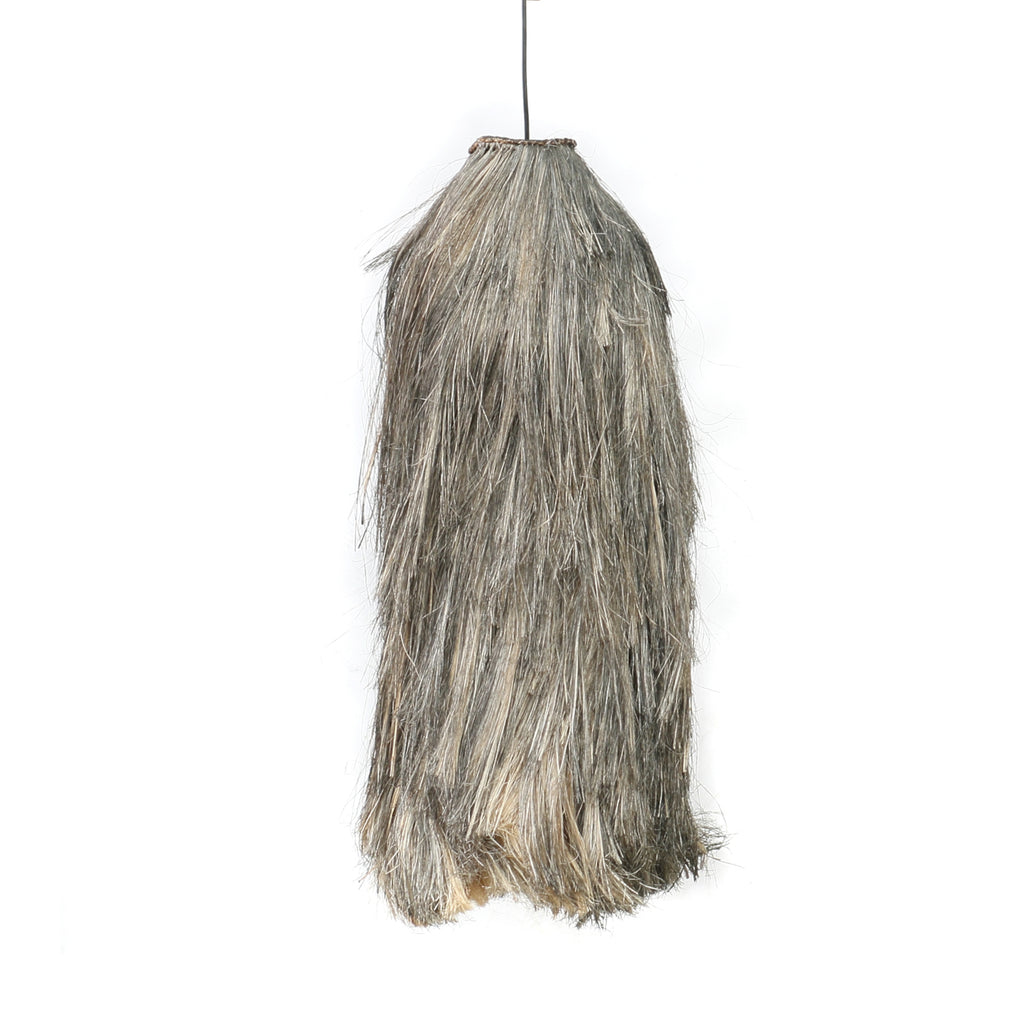 The Abaca Cuci Pendant Lamp - Natural Black- L
