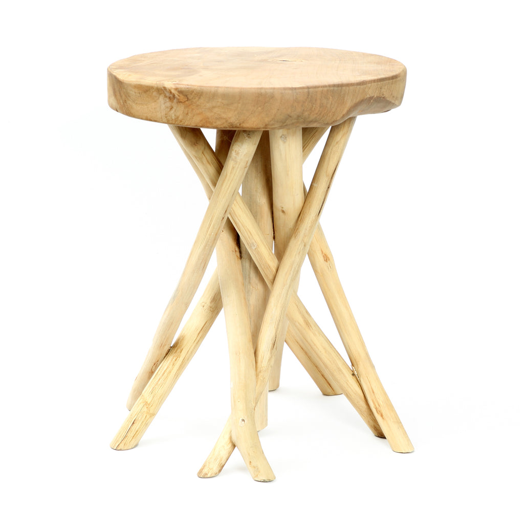 The Tulum Tropic Side Table - Natural