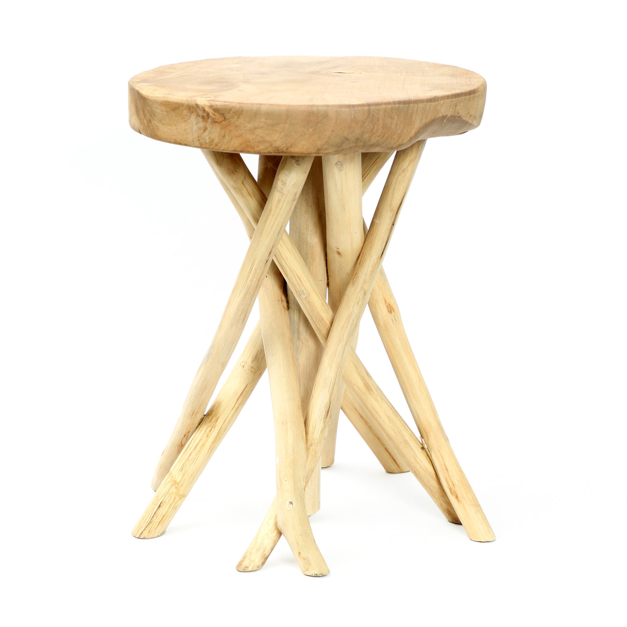 The Tulum Tropic Side Table - Natural