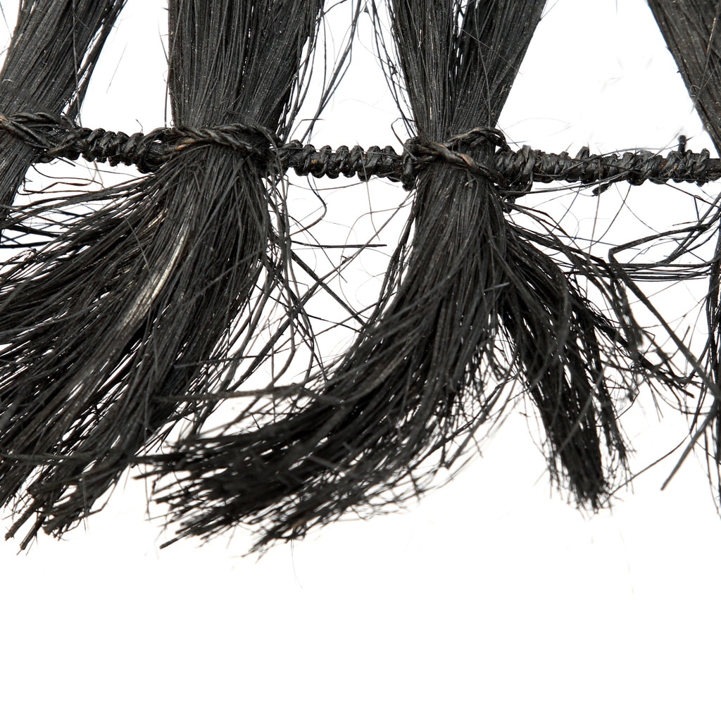 The Abaca Disc Pendant - Black