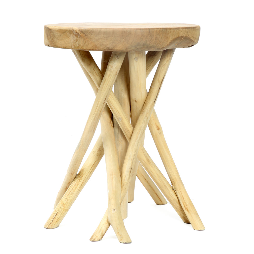 The Tulum Tropic Side Table - Natural