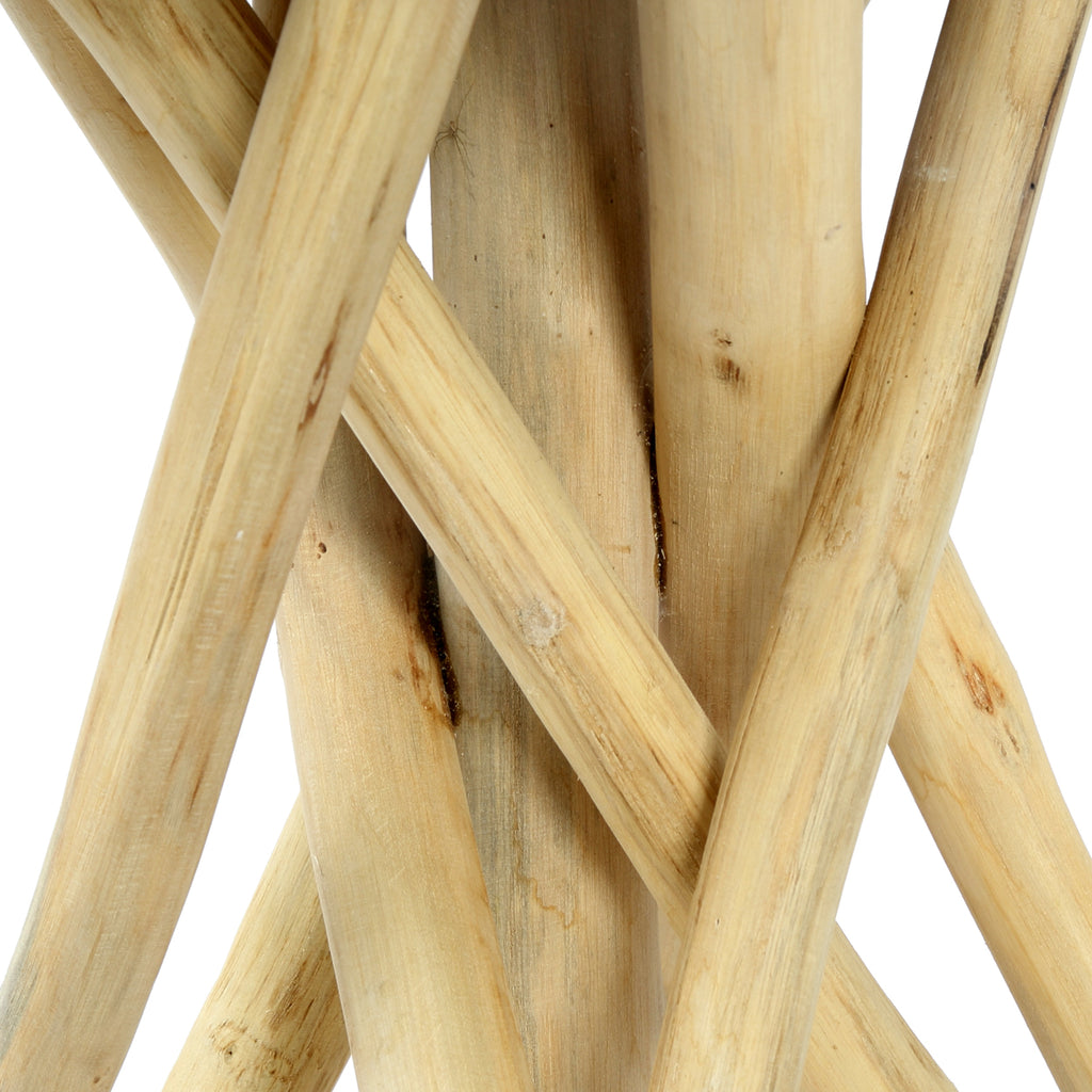 The Tulum Tropic Side Table - Natural