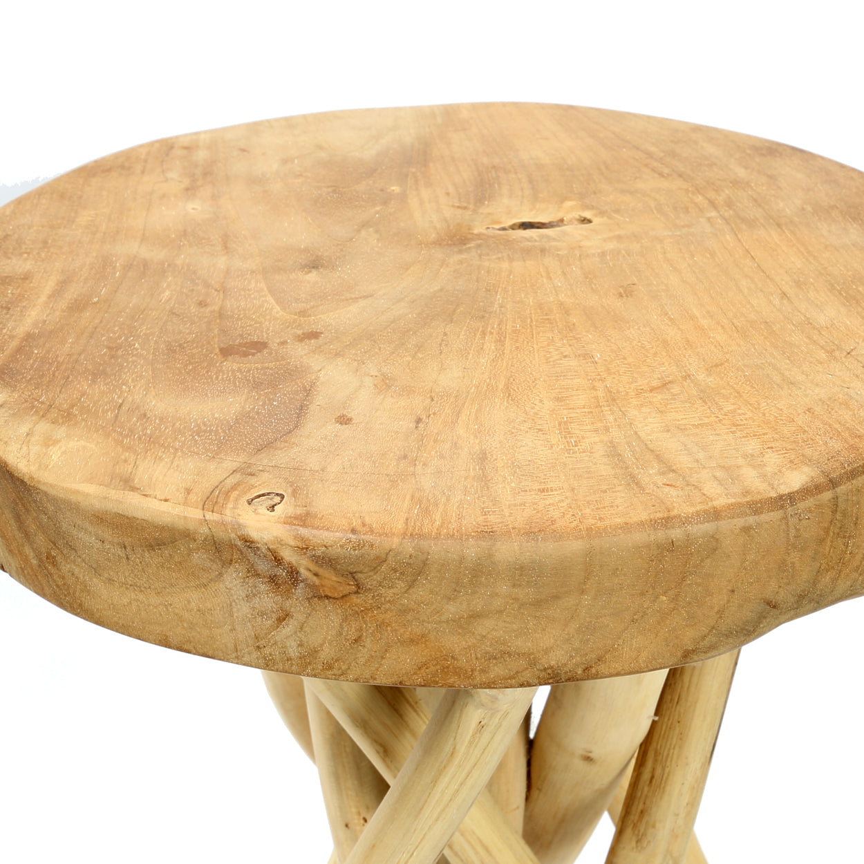 The Tulum Tropic Side Table - Natural