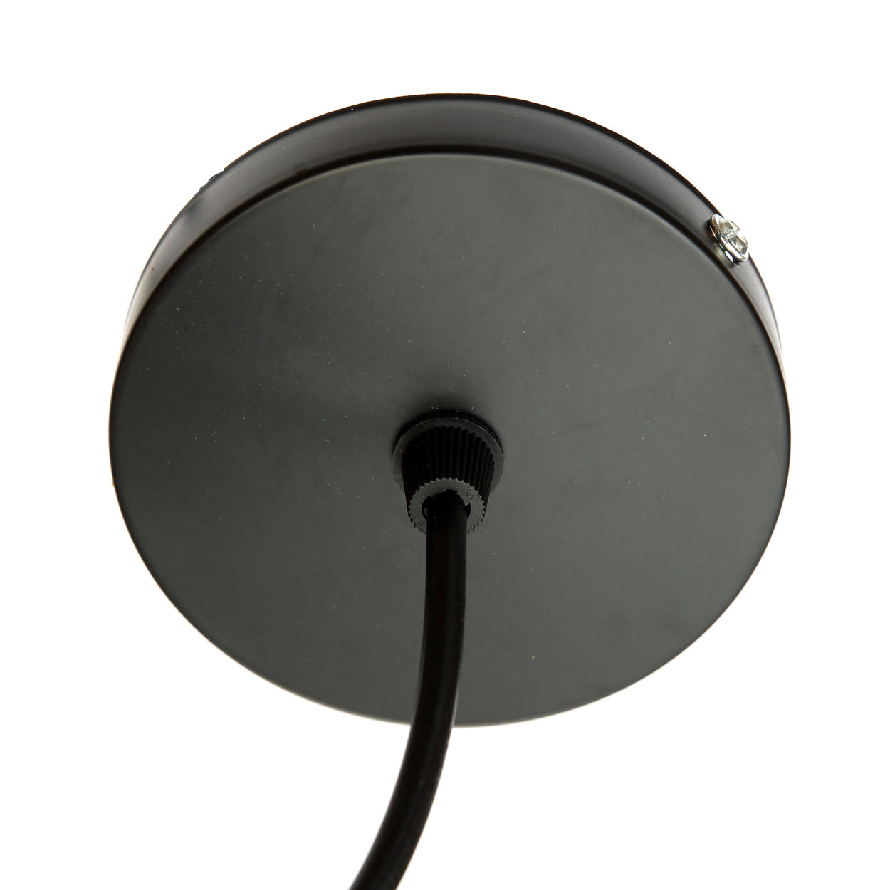 The Abaca Disc Pendant - Natural