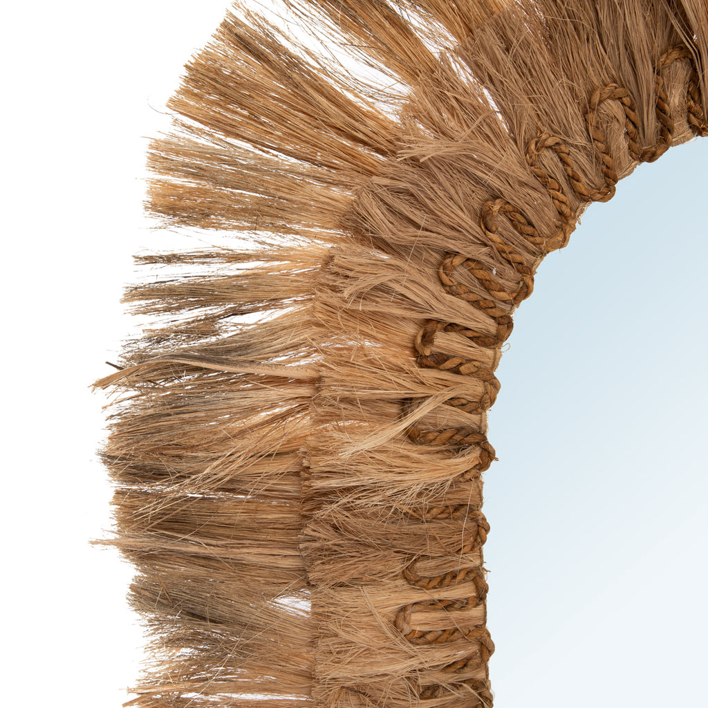 The Huge Oval Mirror - Natural - XL