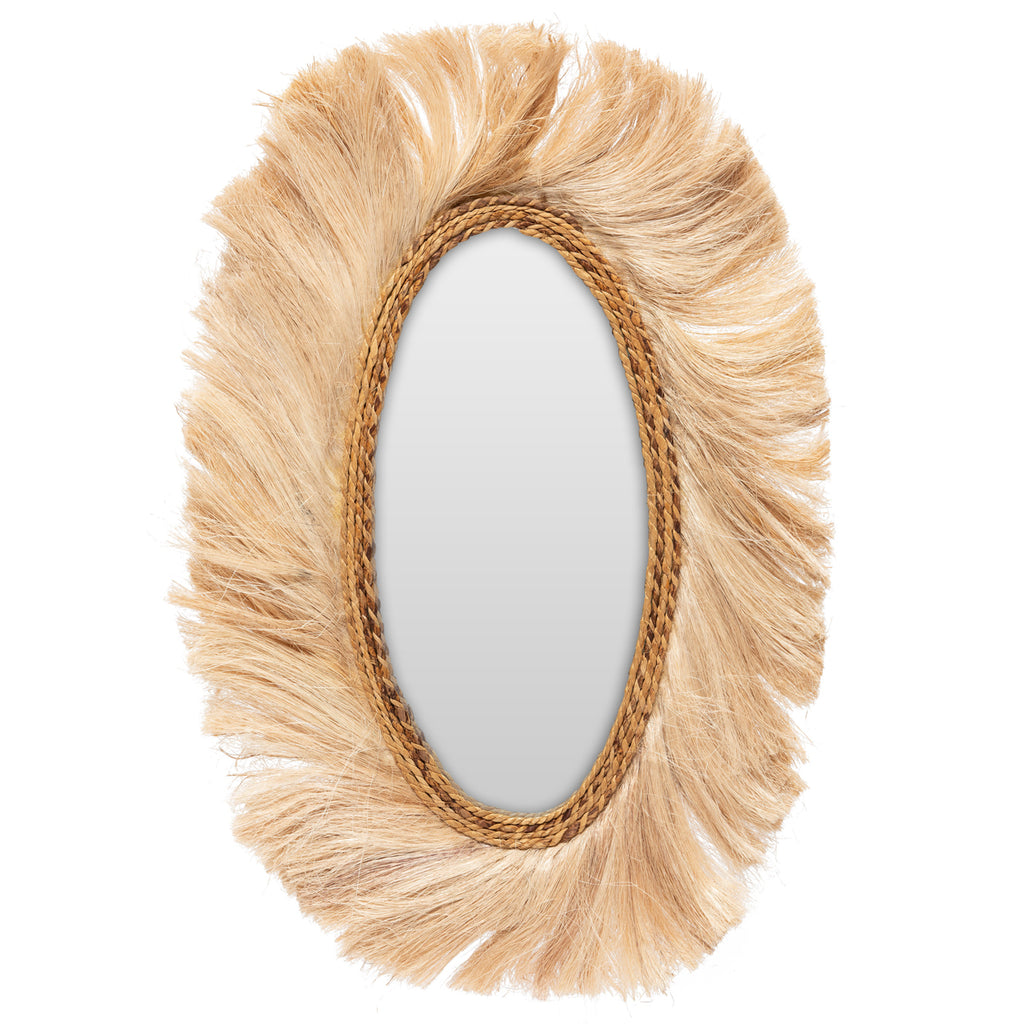 The Oval Sunrise Mirror - Natural - M