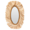The Oval Sunrise Mirror - Natural - M