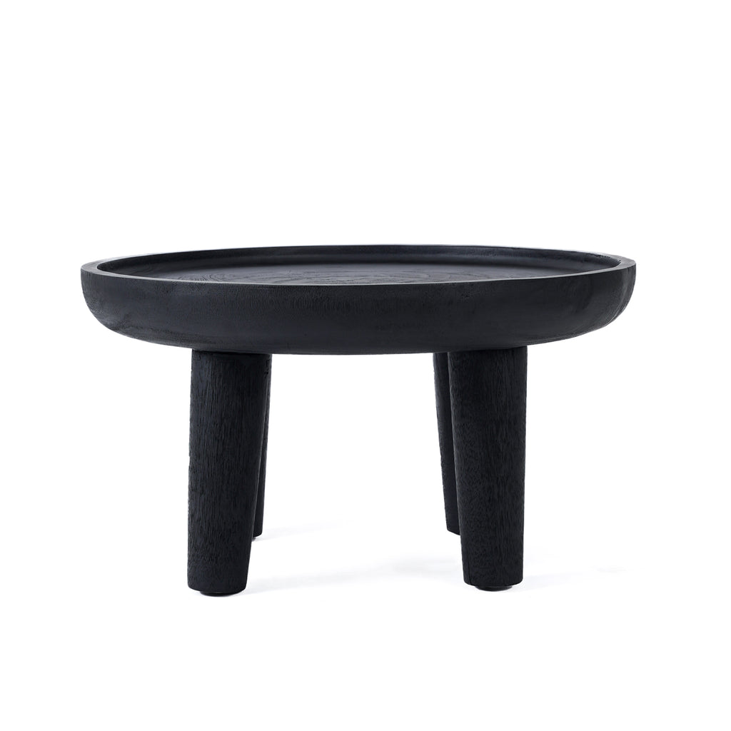 The Raya Coffee Table - Black Burnt