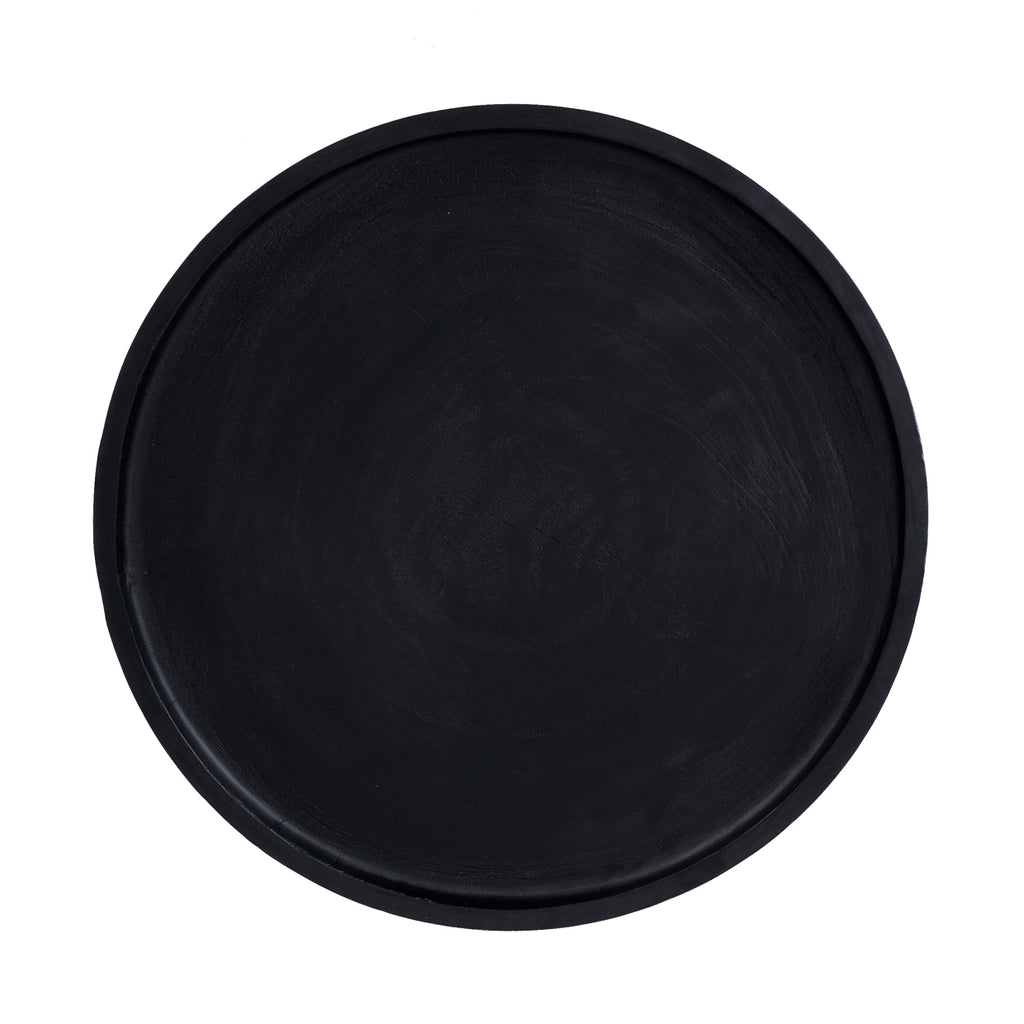 The Raya Coffee Table - Black Burnt