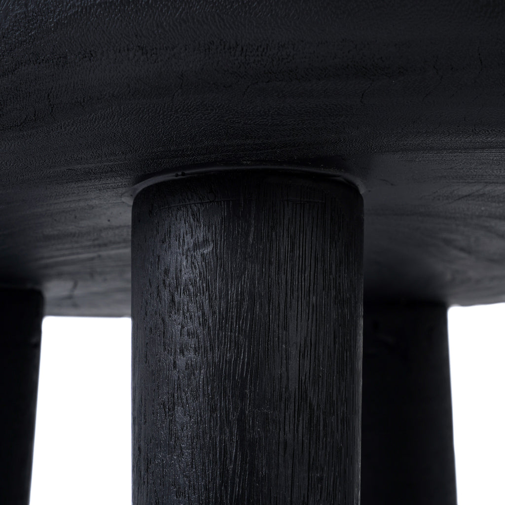The Raya Coffee Table - Black Burnt