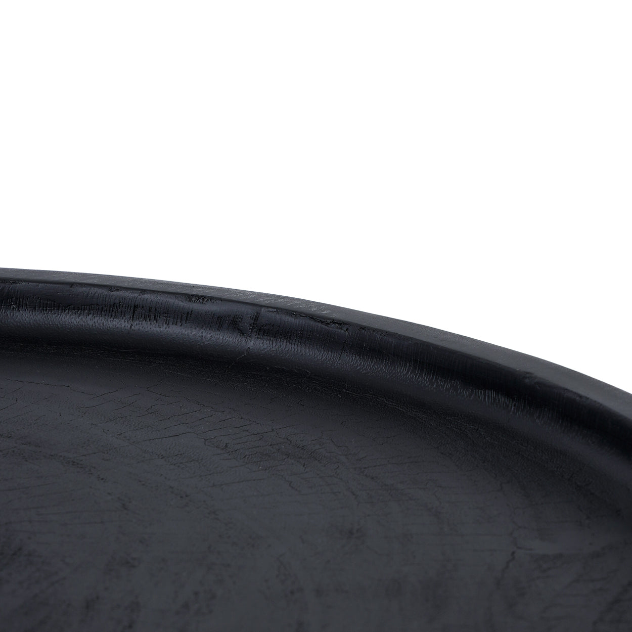 The Raya Coffee Table - Black Burnt